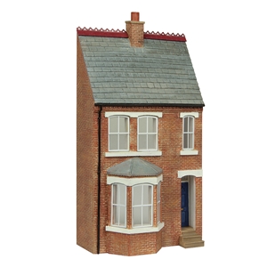 44-0213B Low Relief Left Hand Bay Terrace Blue (image for) 44-0213B Low Relief Left Hand Bay Terrace Blue